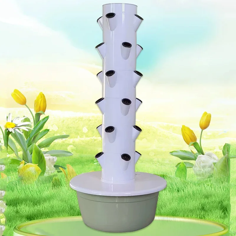 Kit de culture hydroponique à  - Hydroponic Tower avis et prix